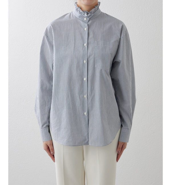  「ネックギャザーシャツ」|シャツ・ブラウス|