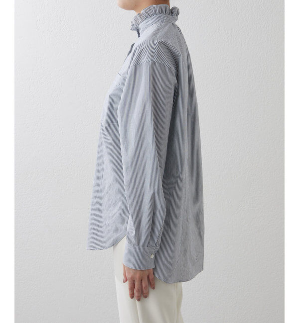  「ネックギャザーシャツ」|シャツ・ブラウス|