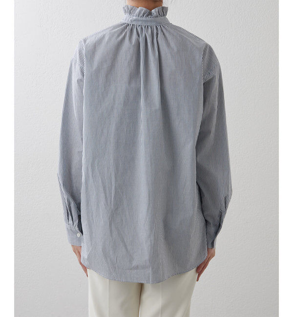  「ネックギャザーシャツ」|シャツ・ブラウス|