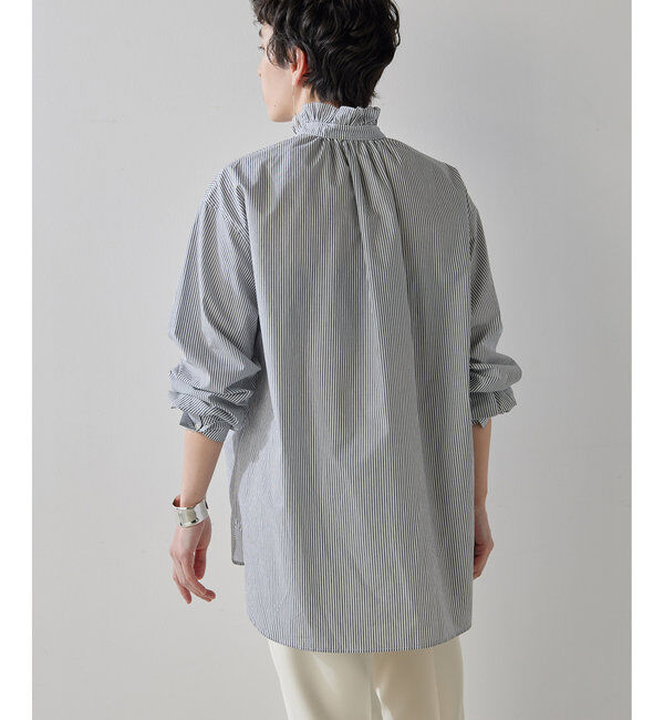  「ネックギャザーシャツ」|シャツ・ブラウス|