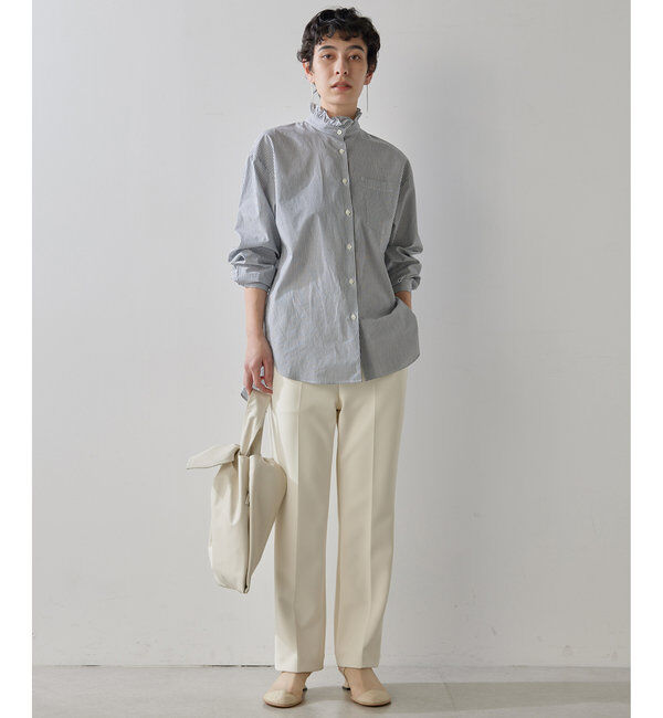  「ネックギャザーシャツ」|シャツ・ブラウス|