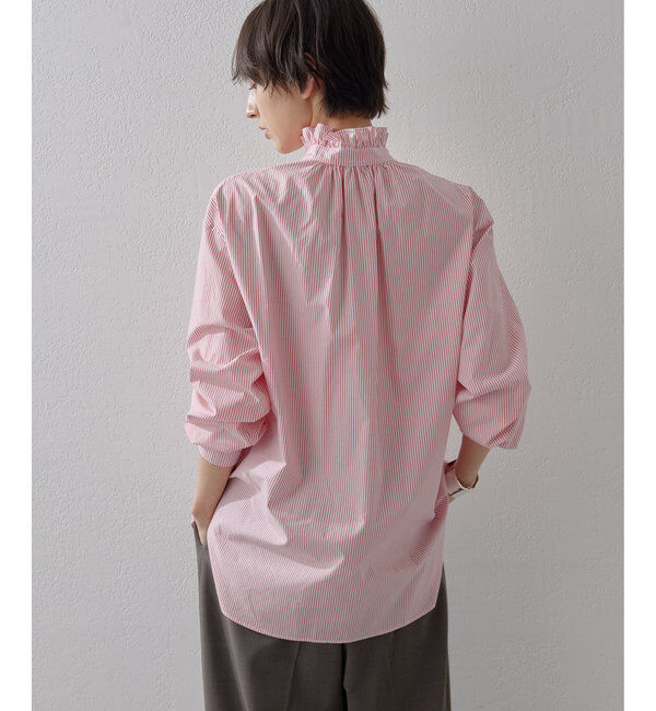  「ネックギャザーシャツ」|シャツ・ブラウス|
