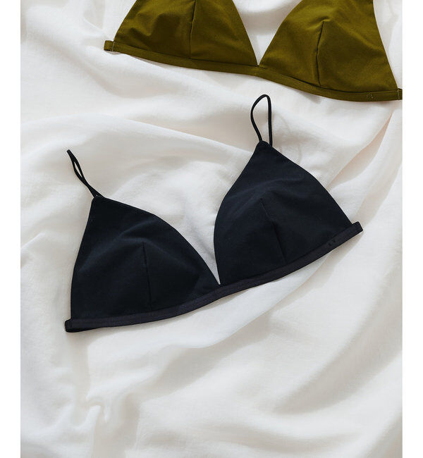  「【OVERNEATH】Bra004 スムース」|インナー|ブラック