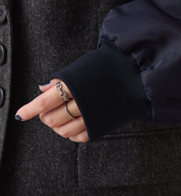  「3つ釦コンビスリーブジャケット」|ベスト・ジレ|