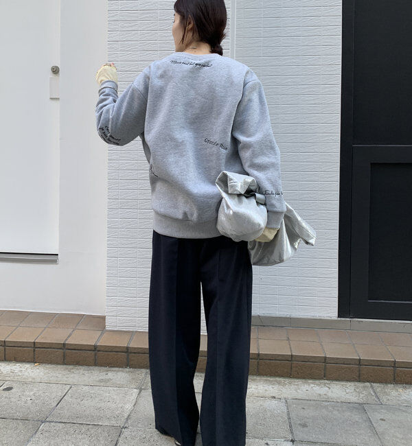  「【新色追加/WEB限定】ランダム刺繍プルオーバー」|Tシャツ・カットソー|