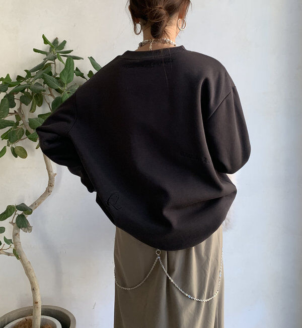  「【新色追加/WEB限定】ランダム刺繍プルオーバー」|Tシャツ・カットソー|