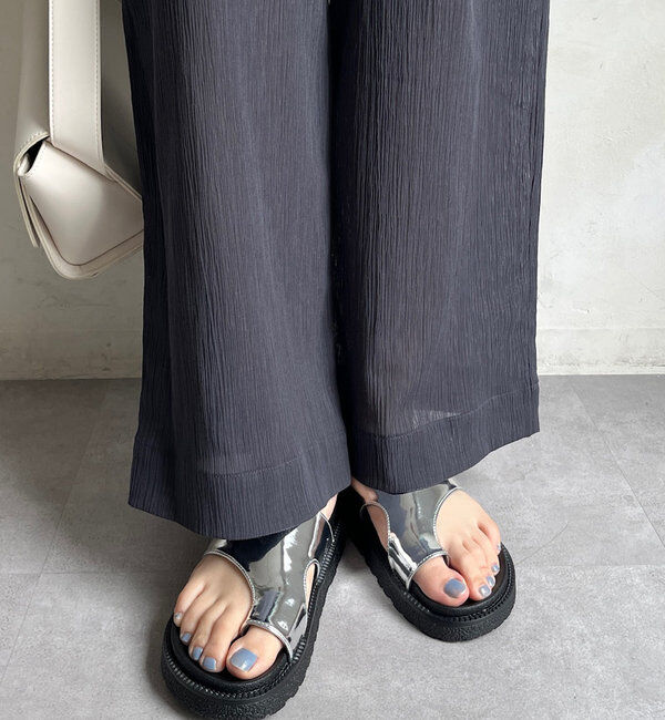  「【WEB限定】トングサンダル」|サンダル|