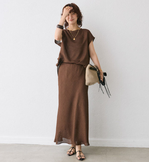  「メッシュフレンチブラウス」|シャツ・ブラウス|