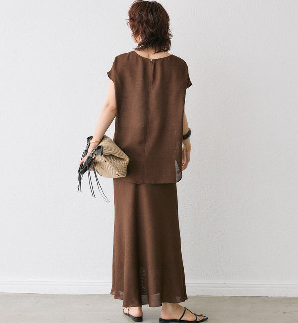  「メッシュフレンチブラウス」|シャツ・ブラウス|