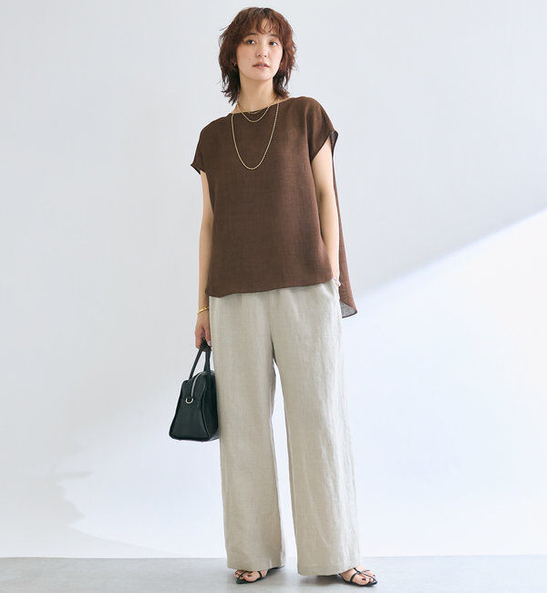  「メッシュフレンチブラウス」|シャツ・ブラウス|