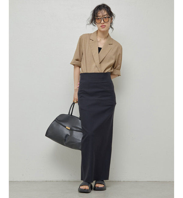  「【新色登場！】【3サイズ展開】ストレッチマキシタイトスカート2」|スカート|