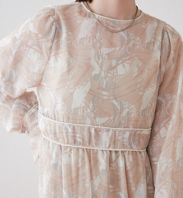  「[森川企画]パイピングレースキャミワンピースSET」|ワンピース|