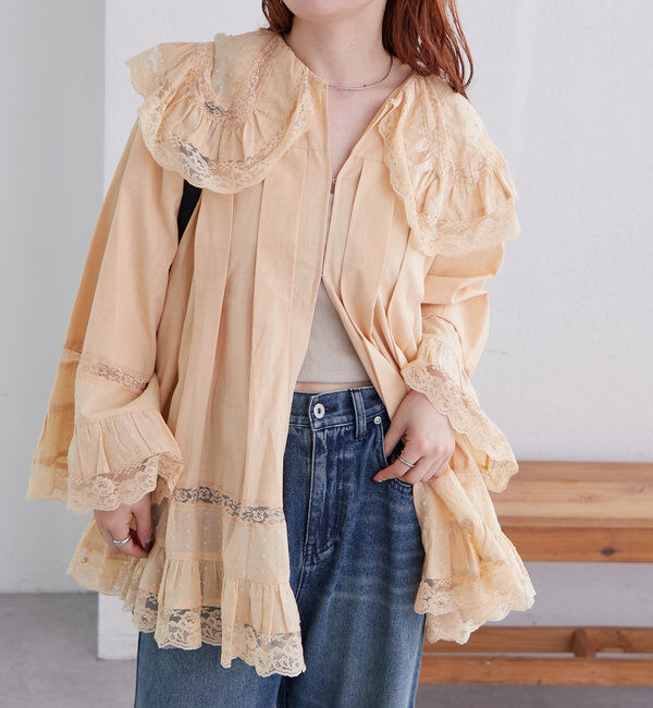  「ヴィンテージチュニックブラウス」|シャツ・ブラウス|