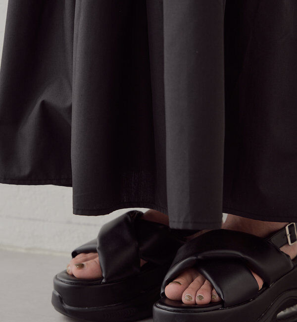  「【WEB限定/REVIVAL】肩リボンマルチwayタンクロングワンピース」|ワンピース|