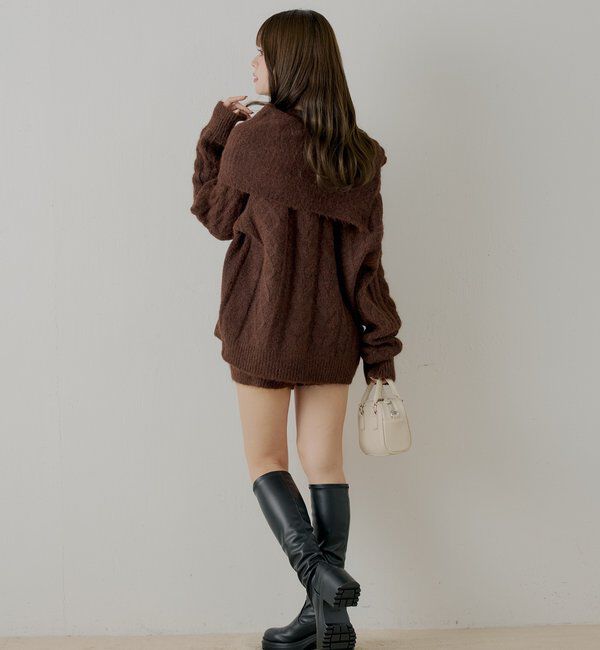  「【セットアップ対応】ケーブルショートパンツ」|チノ|