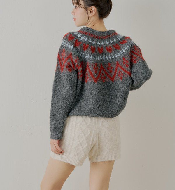  「【セットアップ対応】ケーブルショートパンツ」|チノ|