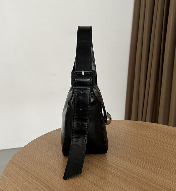  「ニュアンスボタンショルダーバッグ」|トートバッグ|