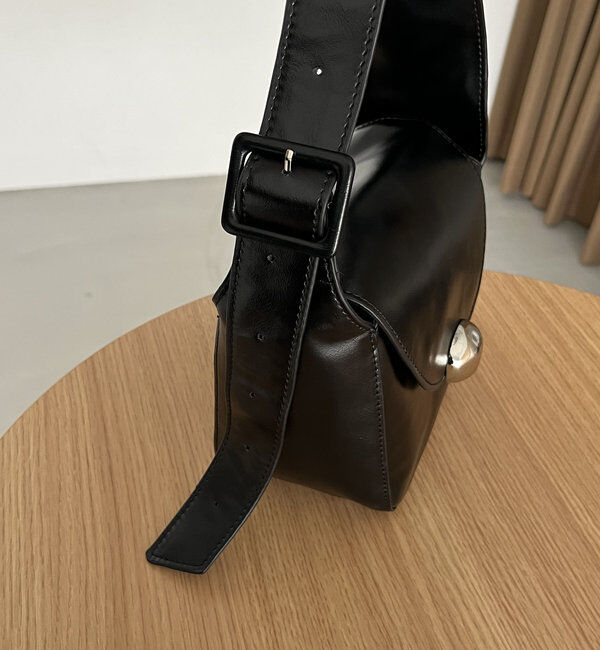  「ニュアンスボタンショルダーバッグ」|トートバッグ|