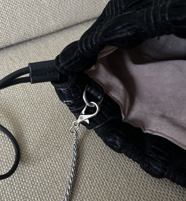  「ギャザー巾着バッグ」|トートバッグ|