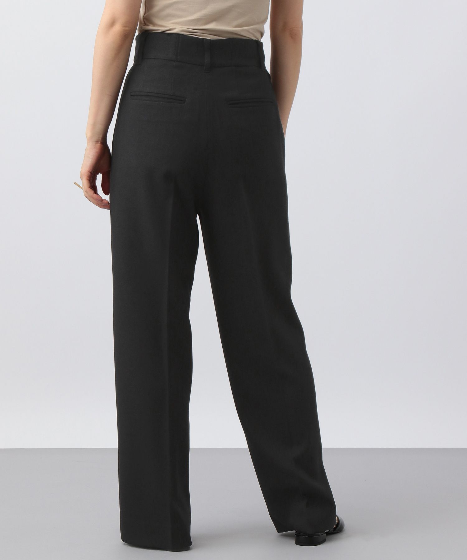 A part by 「【セットアップ対応】Wライクストレートパンツ」|スラックス|