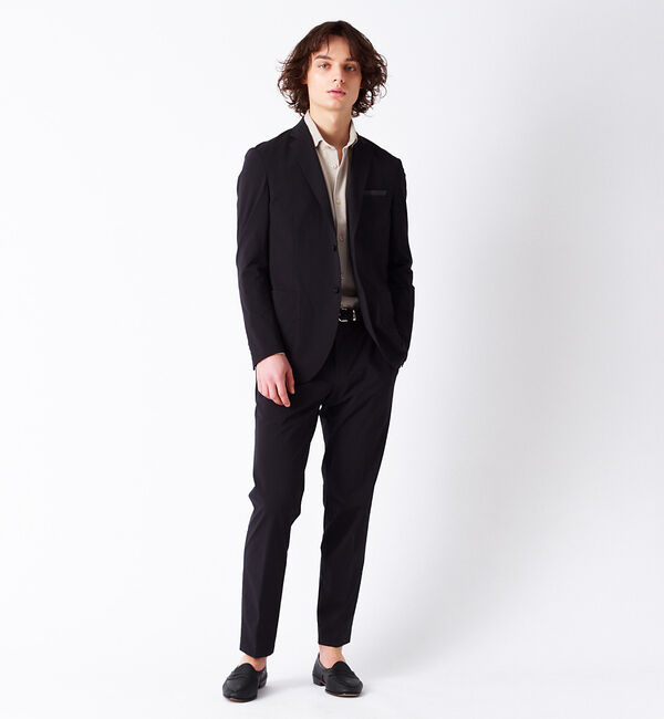 ABAHOUSE「ALBINI 交織サーフニット シャツ」|シャツ・ブラウス|