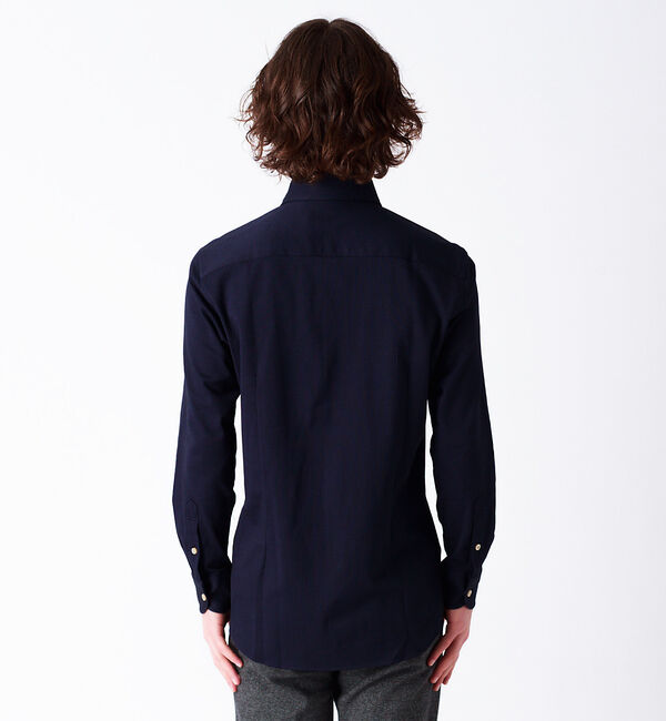 ABAHOUSE「ALBINI 交織サーフニット シャツ」|シャツ・ブラウス|