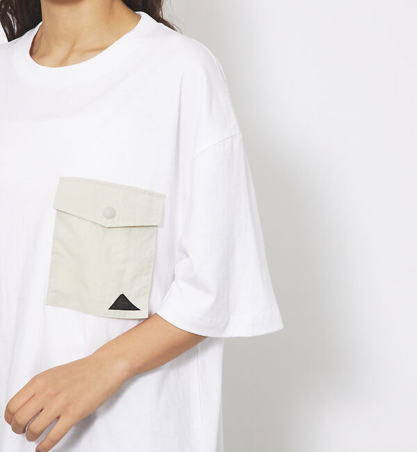 ABAHOUSE「【KELTY/ケルティー】Urban Pocket T-shirt/USAコット」|Tシャツ・カットソー|