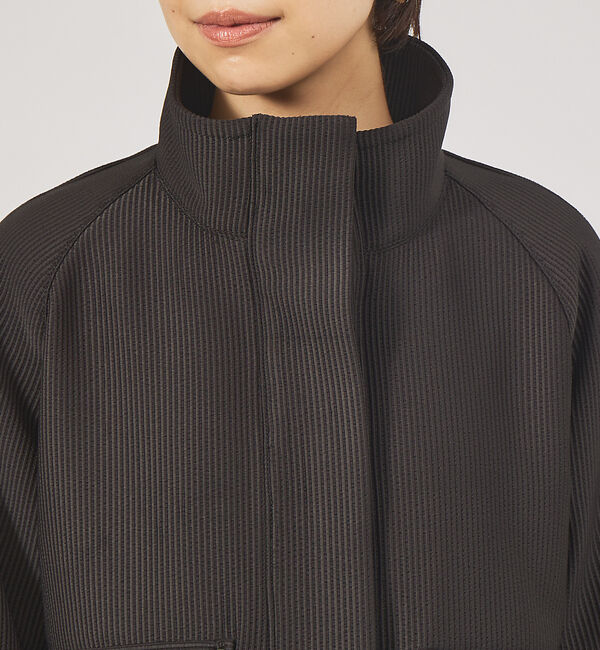 qualite「シャドーストライプブルゾン」|ブルゾン・スタジャン|