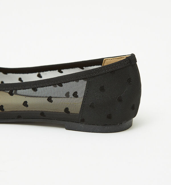 AU BANNISTER「【販売店舗限定】チュール フラットパンプス」|パンプス|