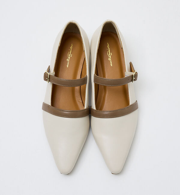 AU BANNISTER「【販売店舗限定】ツートンベルトパンプス」|パンプス|