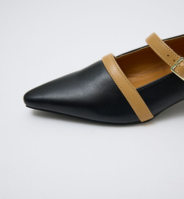 AU BANNISTER「【販売店舗限定】ツートンベルトパンプス」|パンプス|