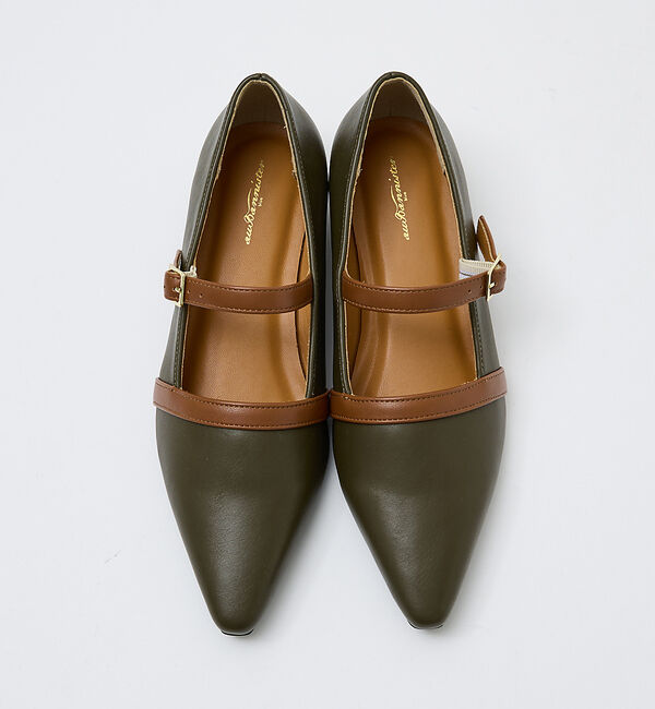 AU BANNISTER「【販売店舗限定】ツートンベルトパンプス」|パンプス|