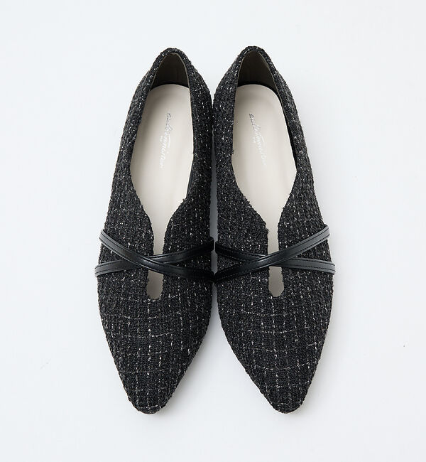 AU BANNISTER「【販売店舗限定】クロスベルトパンプス」|パンプス|