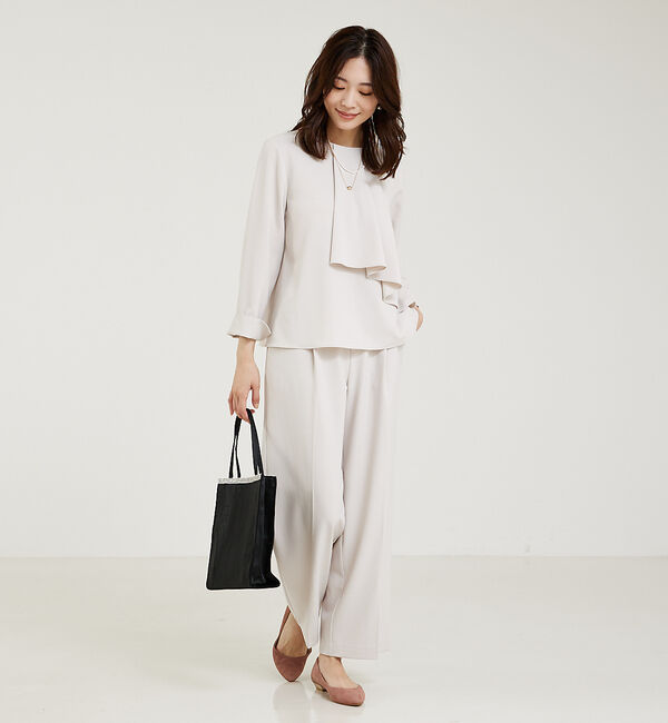 abahouse mavie「プリーツパーティーサブバッグ」|トートバッグ|