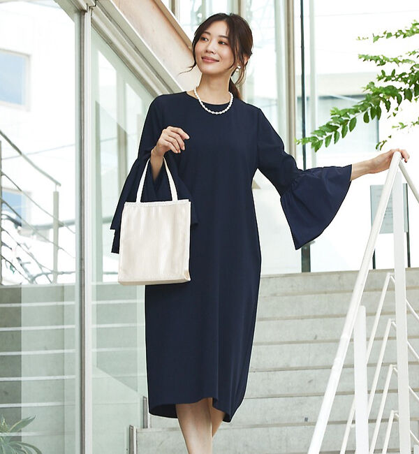 abahouse mavie「プリーツパーティーサブバッグ」|トートバッグ|