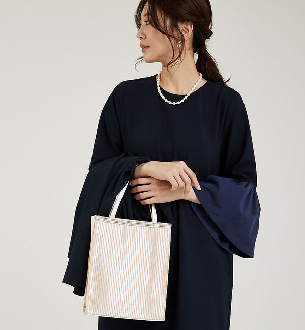 abahouse mavie「プリーツパーティーサブバッグ」|トートバッグ|
