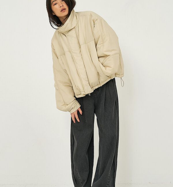 NOMINE「ショート モンスターパーカー」|ダウン|