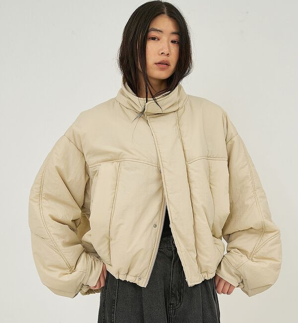 NOMINE「ショート モンスターパーカー」|ダウン|