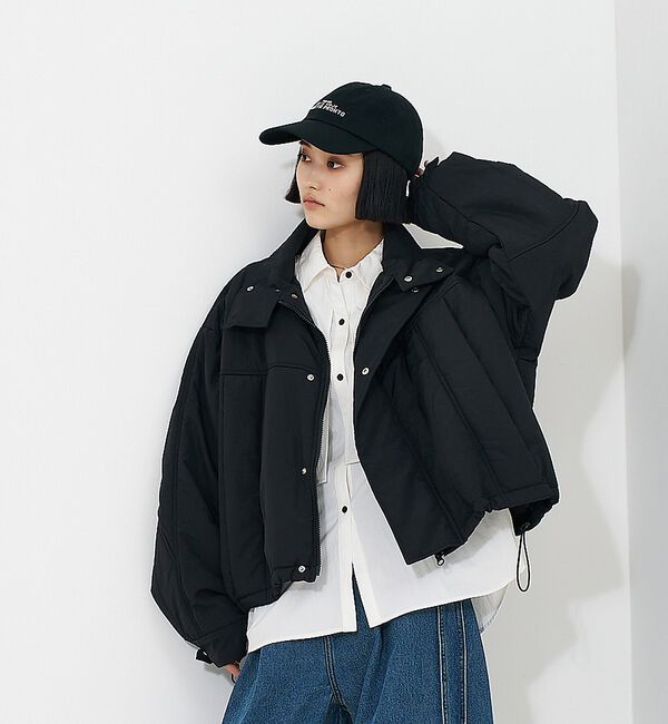 NOMINE「ショート モンスターパーカー」|ダウン|