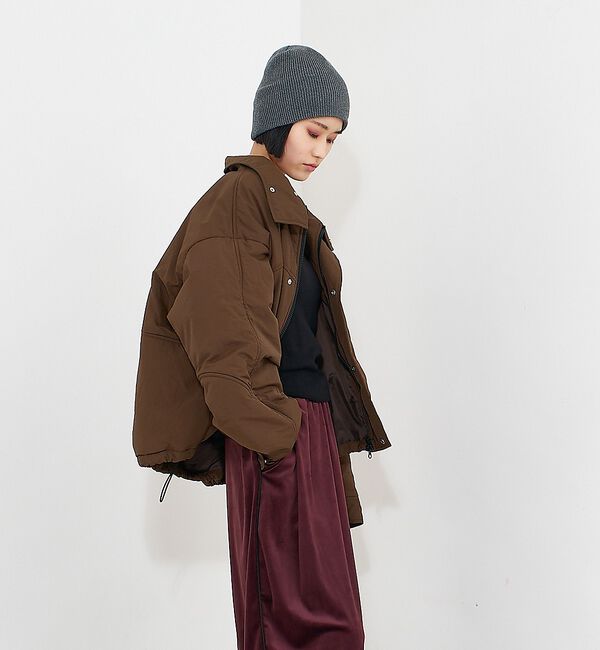 NOMINE「ショート モンスターパーカー」|ダウン|