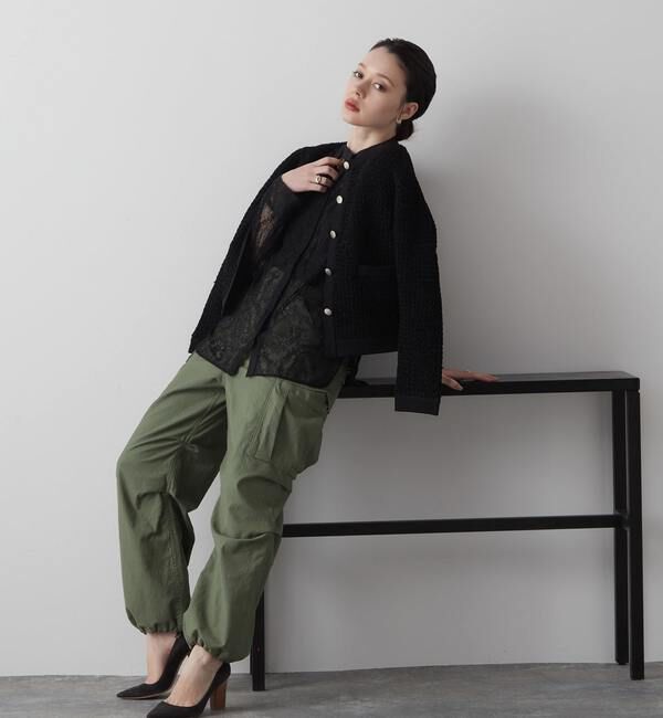 Liesse「ケミカルレースシャツブラウス」|シャツ・ブラウス|