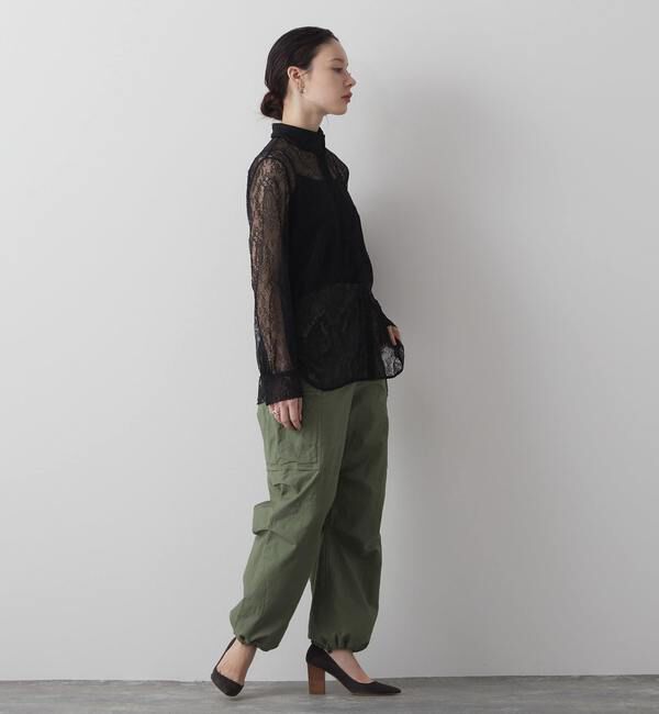 Liesse「ケミカルレースシャツブラウス」|シャツ・ブラウス|