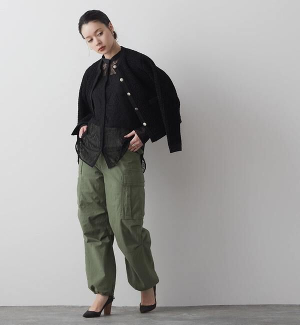 Liesse「ケミカルレースシャツブラウス」|シャツ・ブラウス|