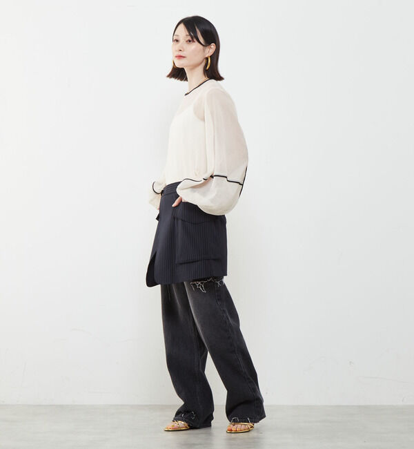 SOFFITTO「2WAYストライプベスト」|ベスト・ジレ|