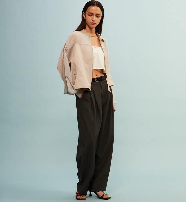 Soffitto「【AULA AILA別注】DENIM COMBINATION BLOUSON」|ブルゾン・スタジャン|