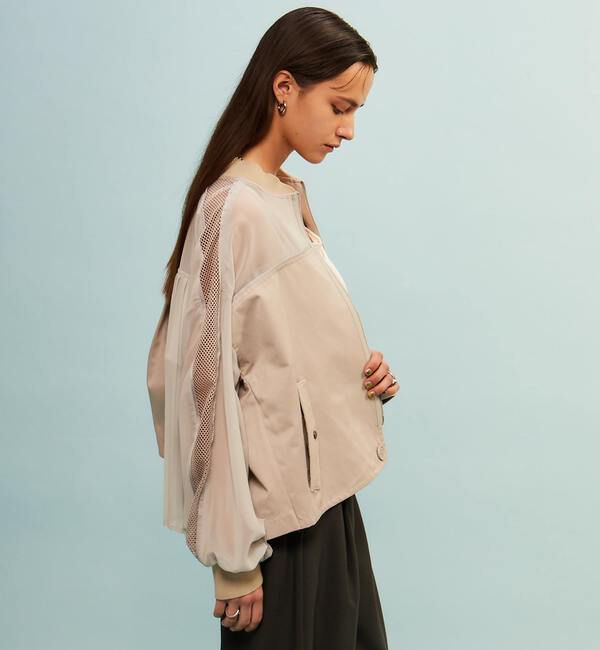 Soffitto「【AULA AILA別注】DENIM COMBINATION BLOUSON」|ブルゾン・スタジャン|