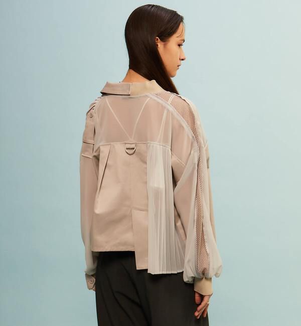 Soffitto「【AULA AILA別注】DENIM COMBINATION BLOUSON」|ブルゾン・スタジャン|