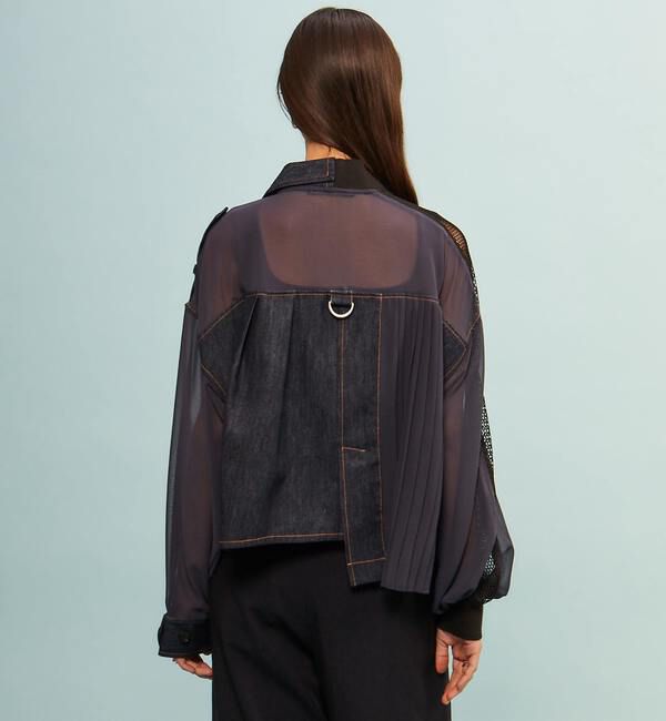 Soffitto「【AULA AILA別注】DENIM COMBINATION BLOUSON」|ブルゾン・スタジャン|
