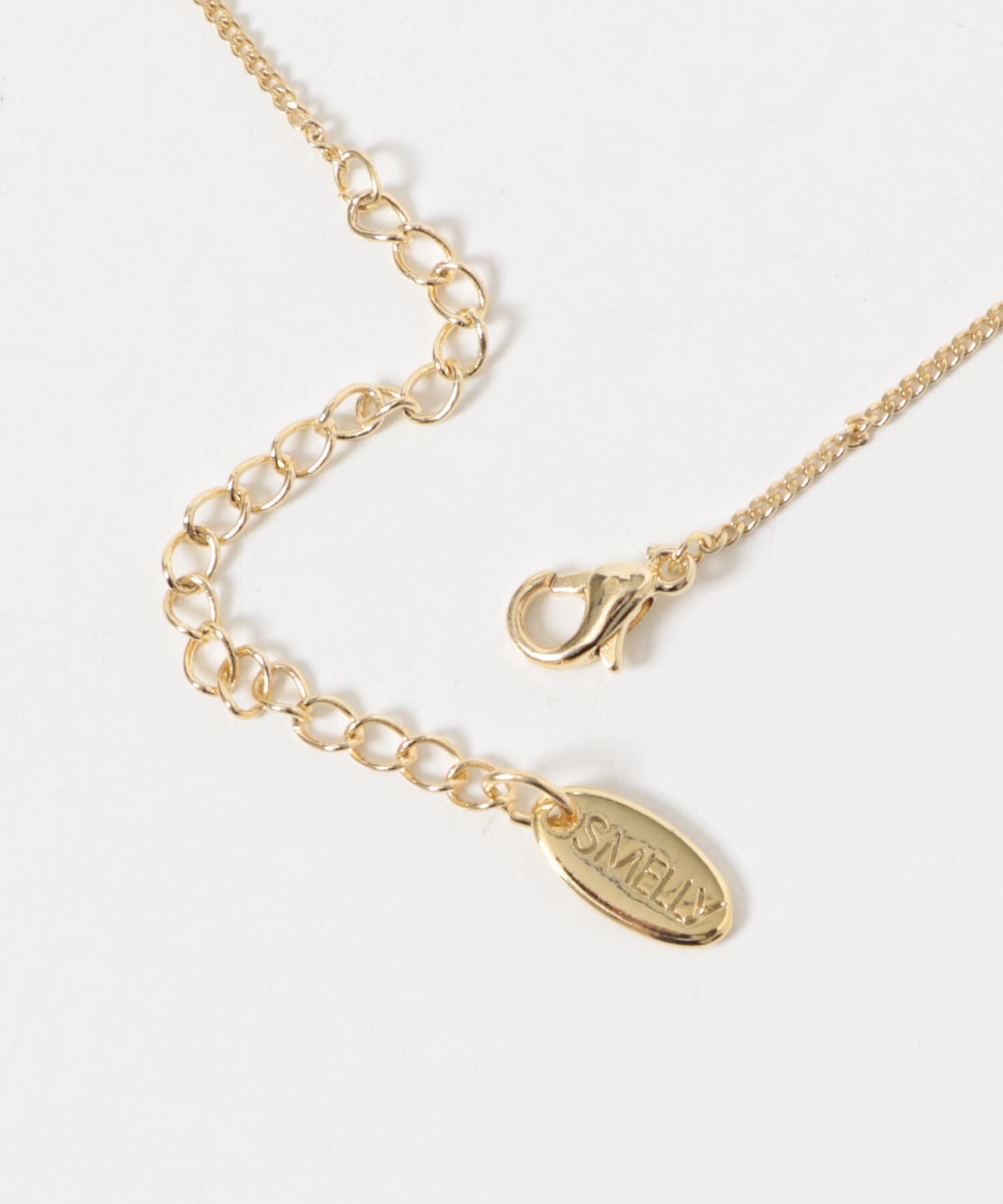 SMELLY「イニシャルワントップネックレス」|ネックレス|