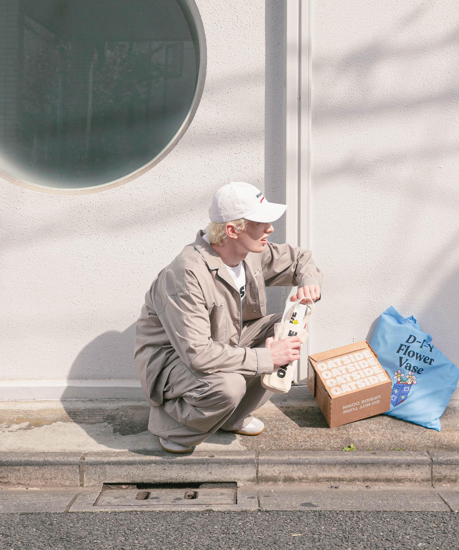 SENSE OF PLACE by URBAN RESEARCH「『別注』OATSIDE&times;SENSE OF PLACE　オープンカラーシャツ」|シャツ・ブラウス|